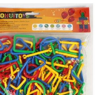 Juguete Conecta Figuras Plasticos Para Niños Desde 2 Años